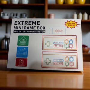 Extreme Mini Game Box 1500+ Classic Games, Wireless Controllers, HDMI 1080p NEW